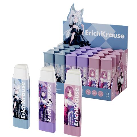 Клей-карандаш 13 гр. ERICH KRAUSE Prism Manga 60497 Клей-карандаш 13 гр. ERICH KRAUSE Prism Manga 60497