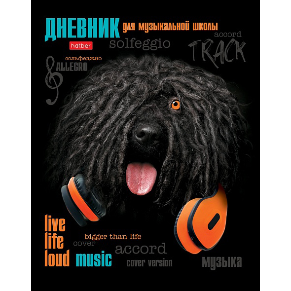 Дневник для музык. шк. Хатбер Диджей Пёс 7БЦ 25206