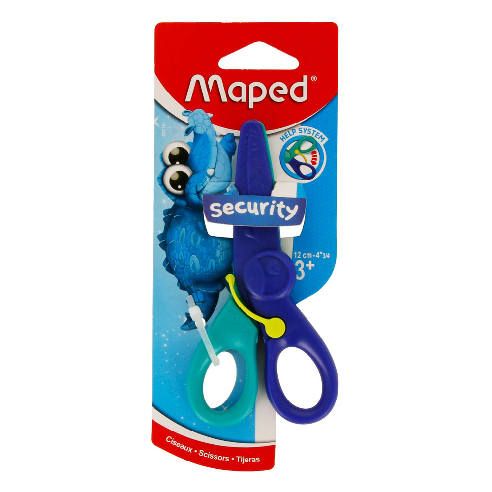 Ножницы 13 см Maped Kidipulse 472110 стекловолокно