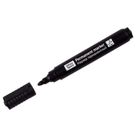 Маркер перман. OfficeSpace 3мм 8004А 265705 черный