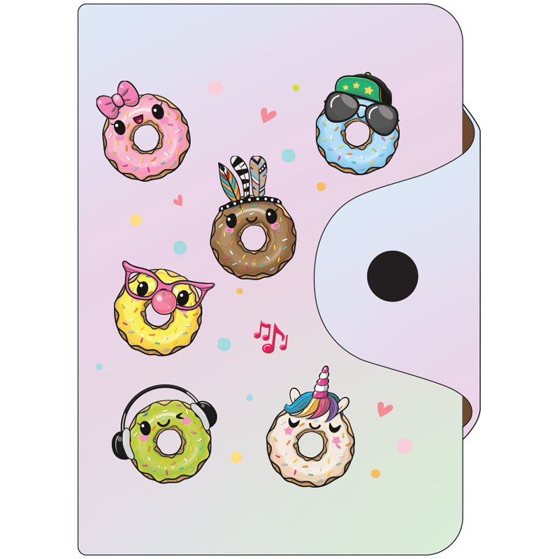 Визитница 75х110 на 10 карм. Donut 319943 Визитница 75х110 на 10 карм. Donut 319943