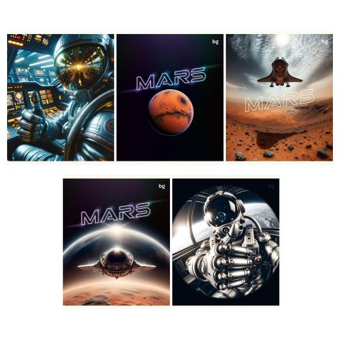 Тетрадь 48 л. (клетка) БиДжи Mars Т5ск48 62705 