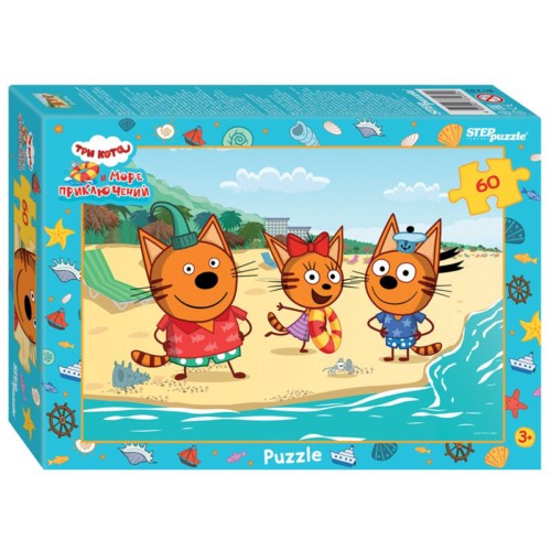 Пазлы 60 эл. Три кота 81235
