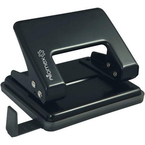 Дырокол 20 л.  Attomex метал. 4020306 черный