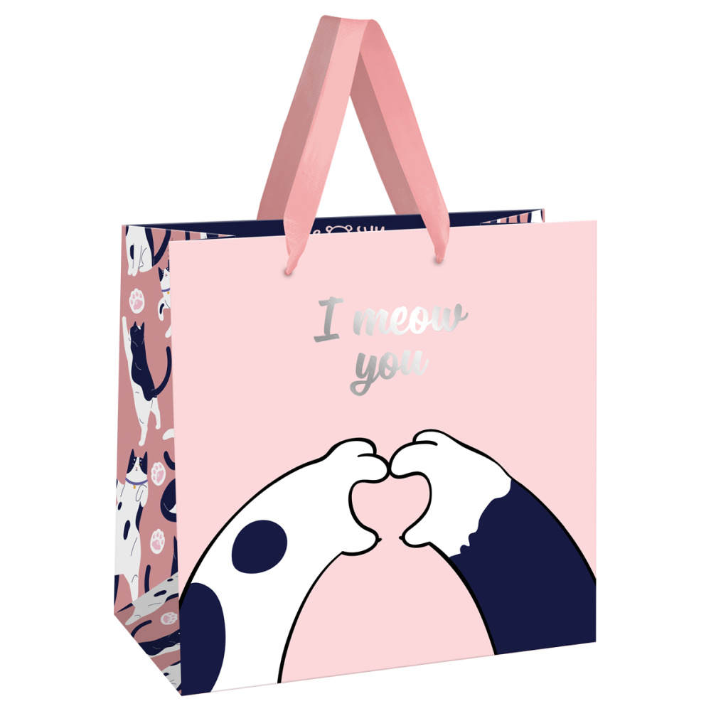 Пакет подарочный MESHU Paws MS_66231 20х20х10см