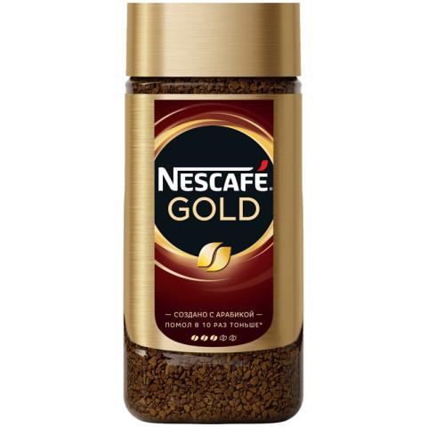 Кофе растворимый Nescafe Gold 190 гр стекло 12326189