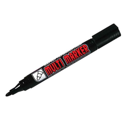 Маркер перман. Multi Marker СРМ-800 3 мм черный CROWN Маркер перман. Multi Marker СРМ-800 3 мм черный CROWN