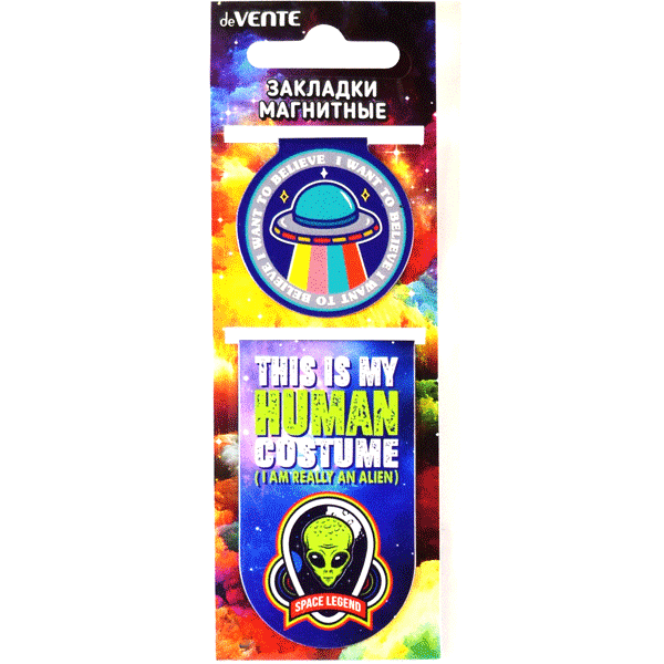 Закладки магнитные 2 шт deVENTE 8065009 Mars Mission