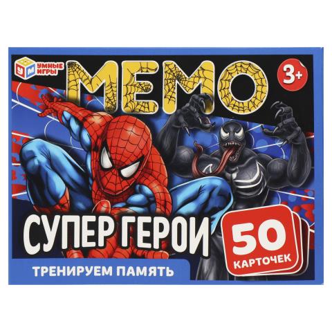Игра настольная Умные игры Мемо Супергерои Игра настольная Умные игры Мемо Супергерои