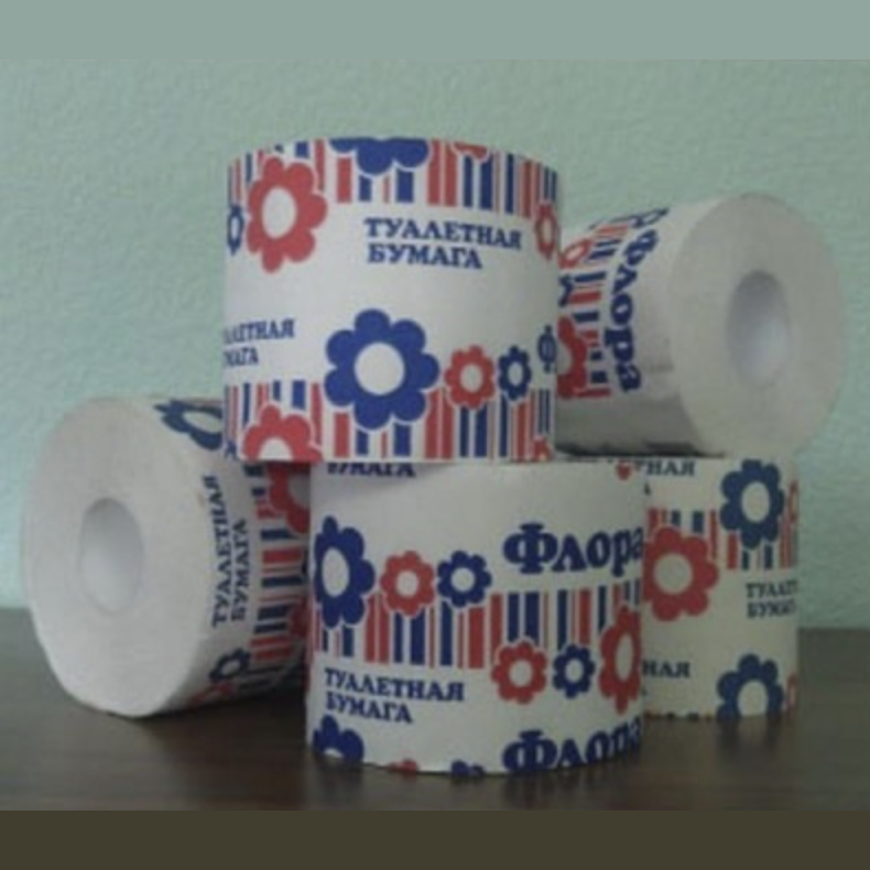 Туал. бумага Флора 2сл. 22м. с/вт.