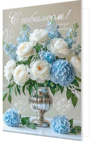 1-41-1191 С юбилеем! А4 с текстом