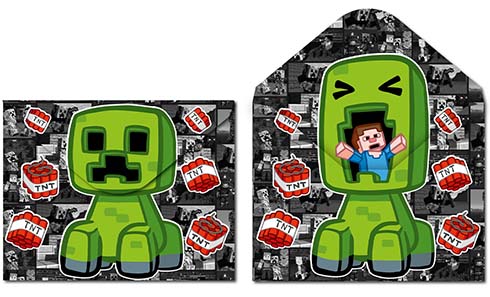 Папка - конверт А4 на кнопке Centrum 76801 My game Утка