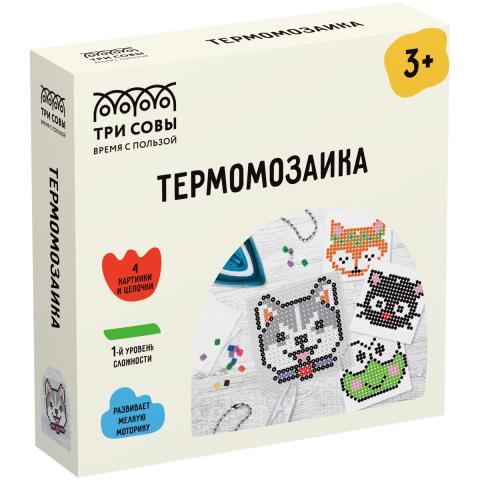 Термомозайка Три совы Животные Thb_55656 Термомозайка Три совы Животные Thb_55656