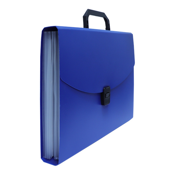Портфель с 13 отд. Бюрократ синий BPP13Lblue/876046 Портфель с 13 отд. Бюрократ синий BPP13Lblue/876046