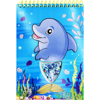 Блокнот-раскраска А5 с объемной аппликацией Хвост С06473-03