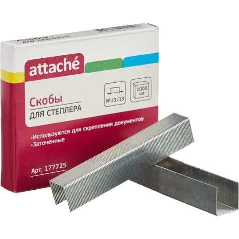 Скобы № 23/13 Attache оцинков. 1235970 Скобы № 23/13 Attache оцинков. 1235970