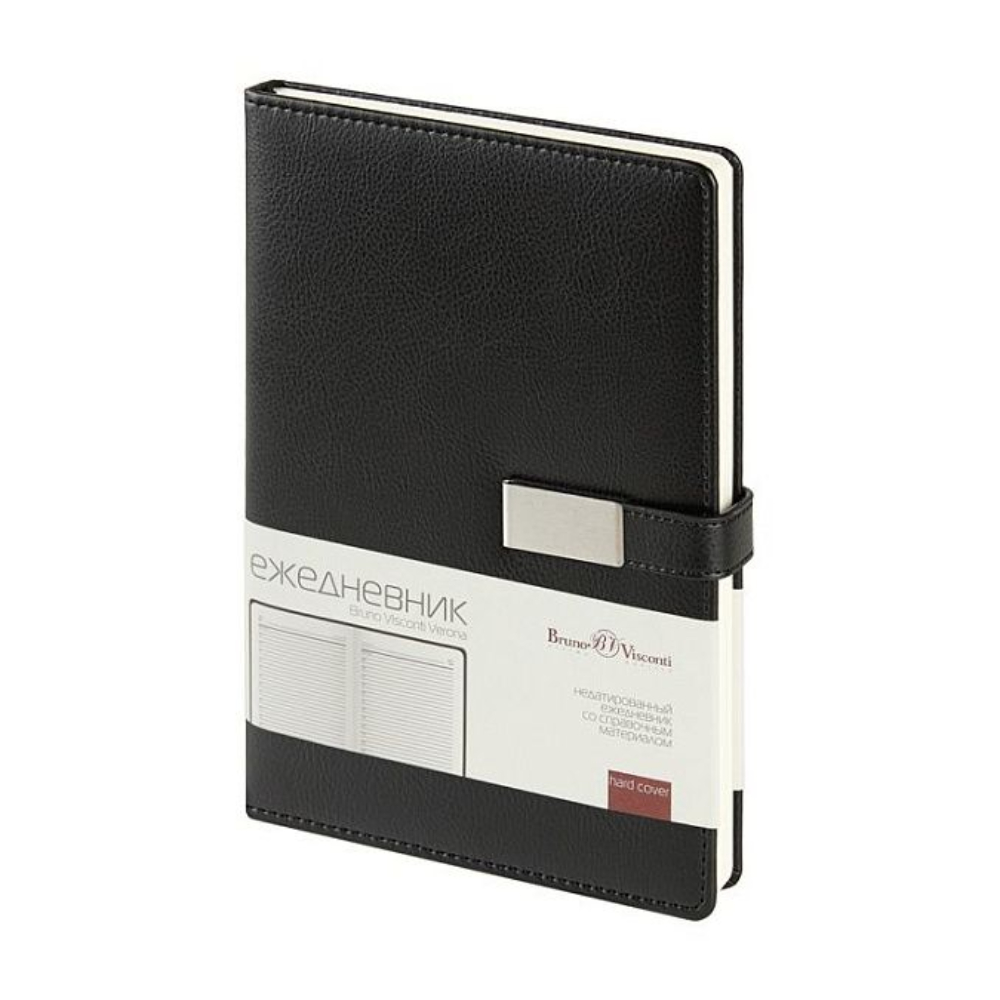 Ежедневник А5 Bruno Visconti VERONA черный 3-785/04