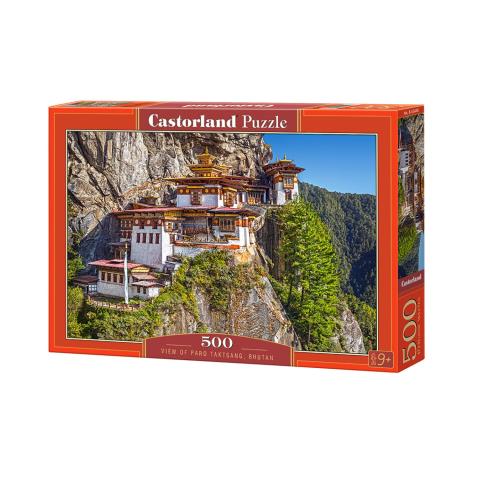 Пазлы 500 эл. Castor Land В-53445 Монастырь на скале, Бутан