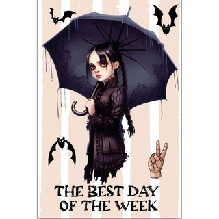 Блокнот А7 40 л. Centrum Вэнсдэй Коллаж-2 74145