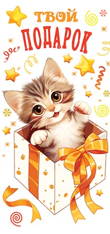 4-15-1870 Твой подарок конверт