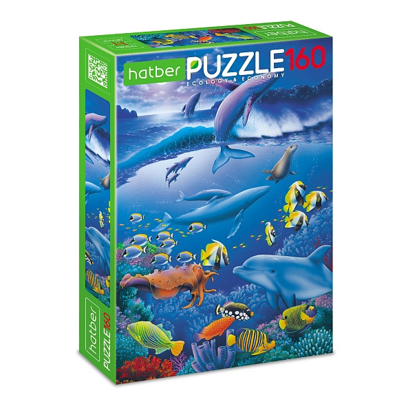 Пазлы 160 эл. Подводный мир 160ПЗ4_07943