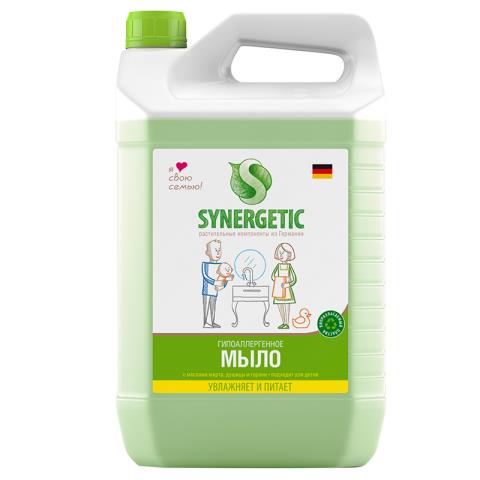 Мыло жидкое Synergetic Луговые 5 л. Луговые травы канистра 105500 Мыло жидкое Synergetic Луговые 5 л. Луговые травы канистра 105500