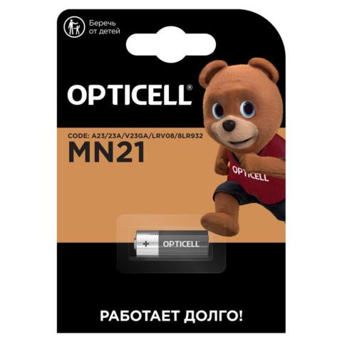 Батарейка MN21 (23А) Opticell 1 шт Батарейка MN21 (23А) Opticell 1 шт