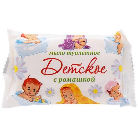 Мыло туалетное 90 гр ММЗ Стандарт Детское с ромашкой 317268 Мыло туалетное 90 гр ММЗ Стандарт Детское с ромашкой 317268