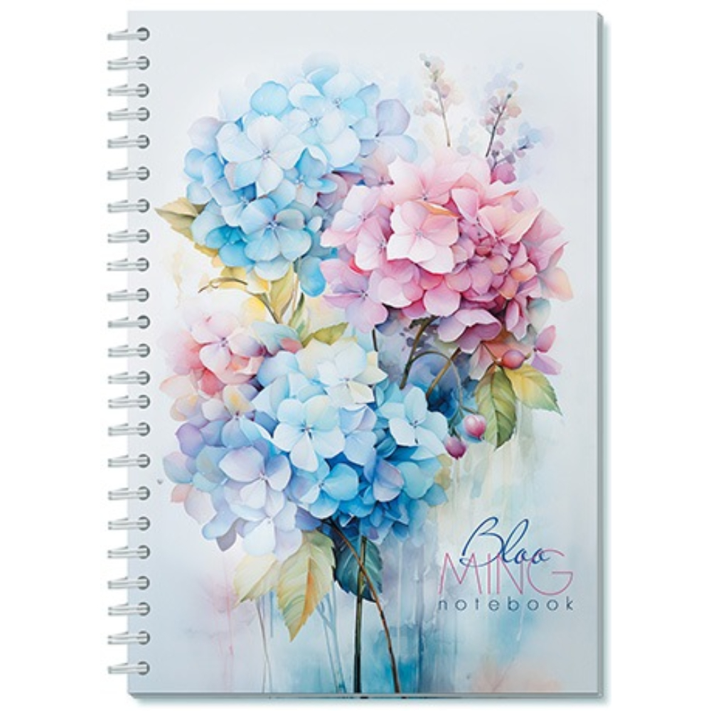 Блокнот 60 л. А5 (спираль) Апплика Нежный букет С9855-02