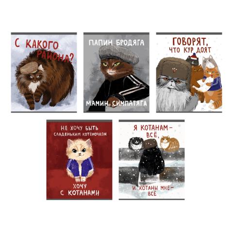 Тетрадь 48 л. (клетка) К-Э Возвращение котанов ТКЛ489187 Тетрадь 48 л. (клетка) К-Э Возвращение котанов ТКЛ489187