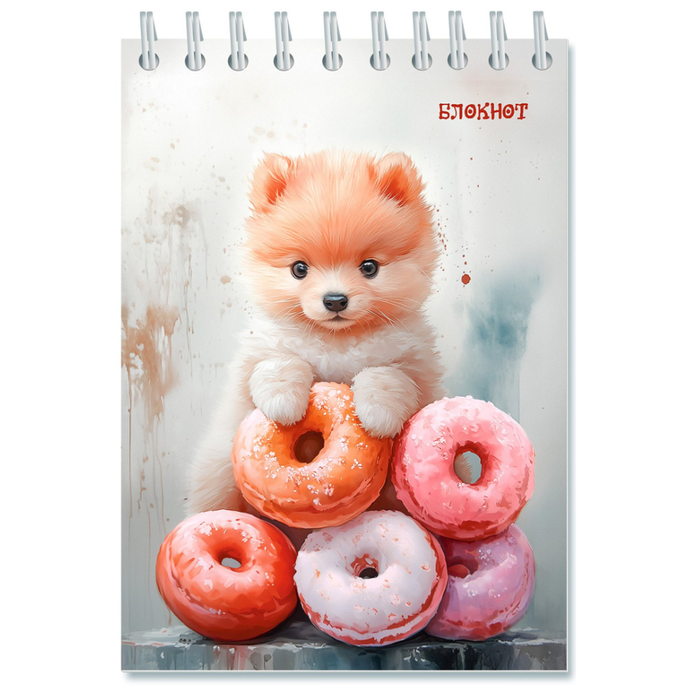 Блокнот А6 48 л. (спираль) Сластена С0115-131