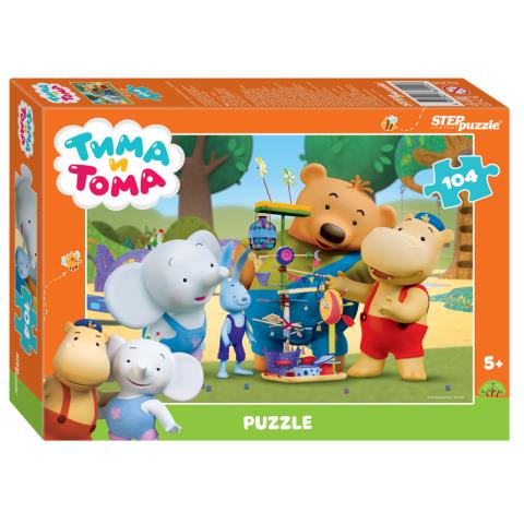 Пазлы 104 эл. Тима и Тома