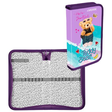 Пенал 1 секц. deVENTE 7011400 Teddy Bear Пенал 1 секц. deVENTE 7011400 Teddy Bear