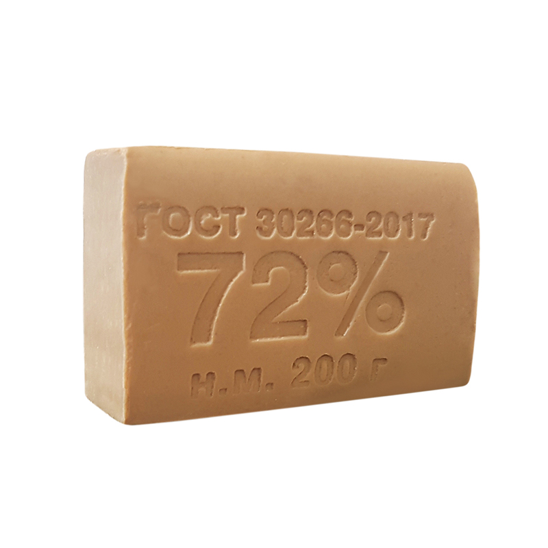 Мыло хоз. 72 % 200 гр МКХ0721 без обертки Мыло хоз. 72 % 200 гр МКХ0721 без обертки