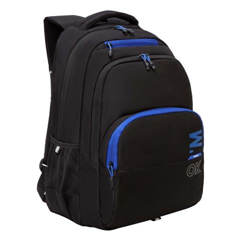 Рюкзак Grizzly RU-430-7  /3 черный-синий