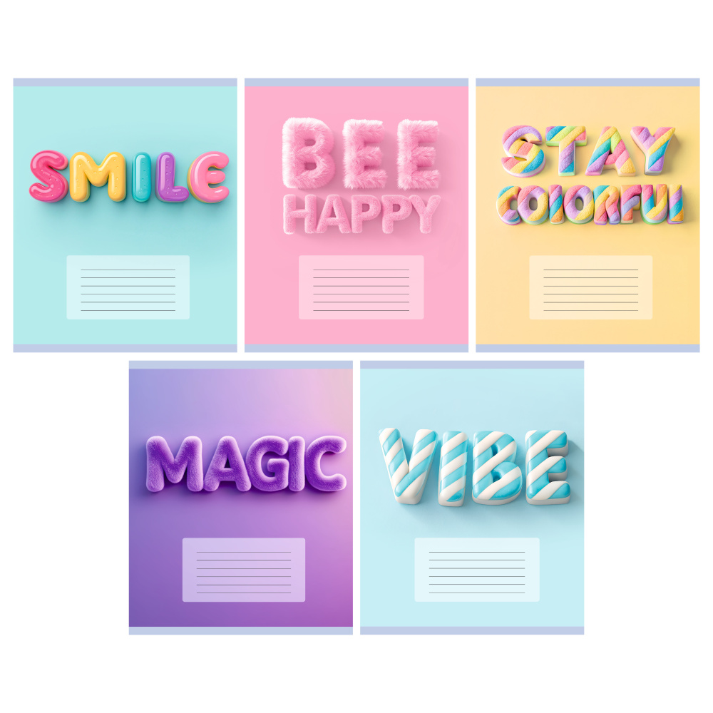 Тетрадь 18 л. (клетка) К-Э Candy mood ТКЛ189604