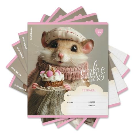 Тетрадь 18 л. (клетка) ErichKrause Cake Master 63262 Тетрадь 18 л. (клетка) ErichKrause Cake Master 63262
