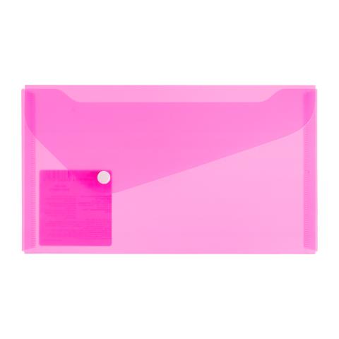 Папка - конверт на кнопке Trend NEON Travel EC211130113 розовая Папка - конверт на кнопке Trend NEON Travel EC211130113 розовая