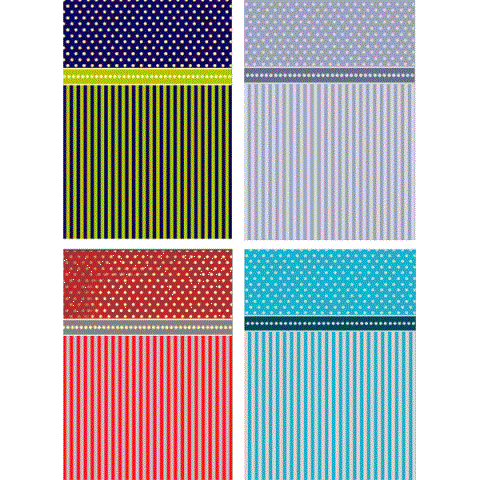 Пакет подарочный deVENTE 9041282 Dots&Lines (26*32 см)