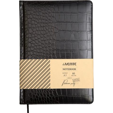 Блокнот-бизнес А5 160 л. deVENTE Belcanto 2251517 черный