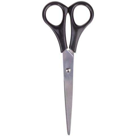 Ножницы 16,2 см OfficeSpace S162B_6716 черные ручки