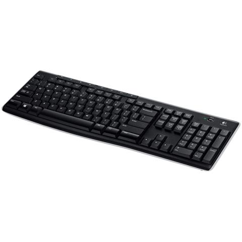Клавиатура Logitech K270 черный 920-003757 беспроводная