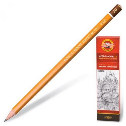 Карандаш ч/гр. KOH-I-NOOR 1500 3В Карандаш ч/гр. KOH-I-NOOR 1500 3В