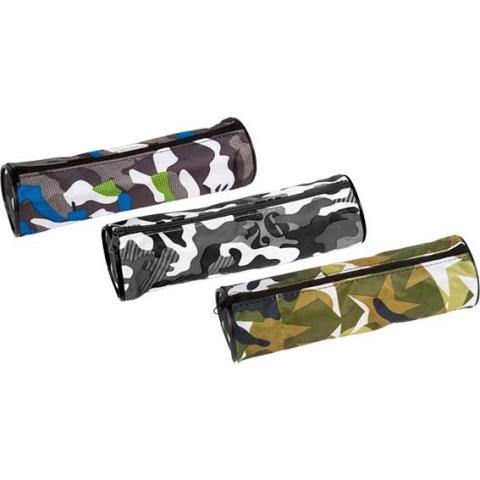 Пенал Attomex 7021580 Power круглый на молнии Пенал Attomex 7021580 Power круглый на молнии