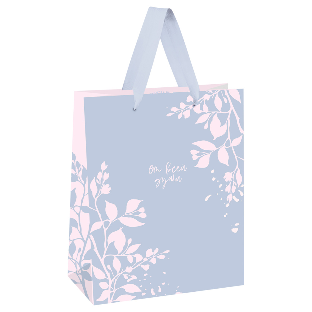 Пакет подарочный MESHU Pink twigs MS_66221 11х14х6,5см Пакет подарочный MESHU Pink twigs MS_66221 11х14х6,5см