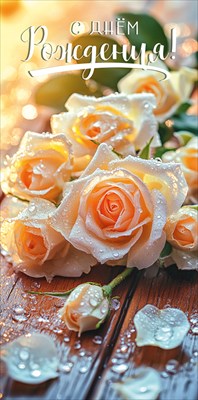 50001954 Конверт для денег С Днем рождения!