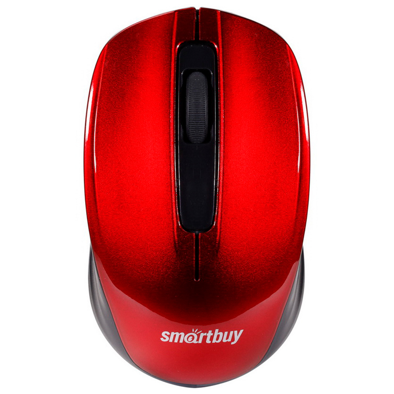 Мышь Smartbuy ONE 332 красный беспроводная USB, 3btn+Roll