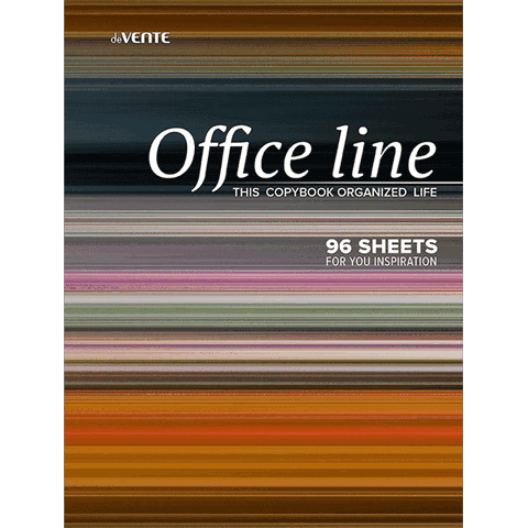 Тетрадь А4 96 л. (спираль) deVENTE 2058713 Office line Тетрадь А4 96 л. (спираль) deVENTE 2058713 Office line