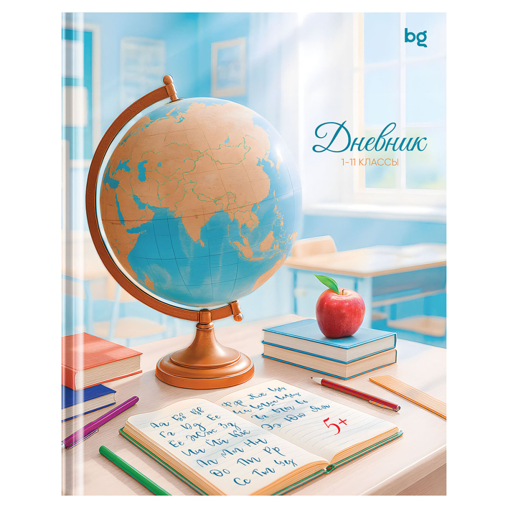 Дневник Уни БиДжи Школа твердый 7БЦ Д5т40_лм 62156