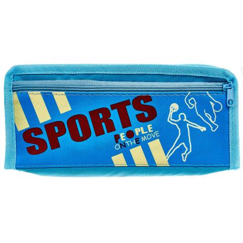 Пенал Mazari Sports М-9661 прямоугольный на молнии Пенал Mazari Sports М-9661 прямоугольный на молнии